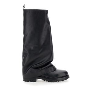 Strategia Women 'Ranger' Black Leather Boots Woman